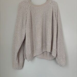 ARULA Soft Beige Knit Sweater